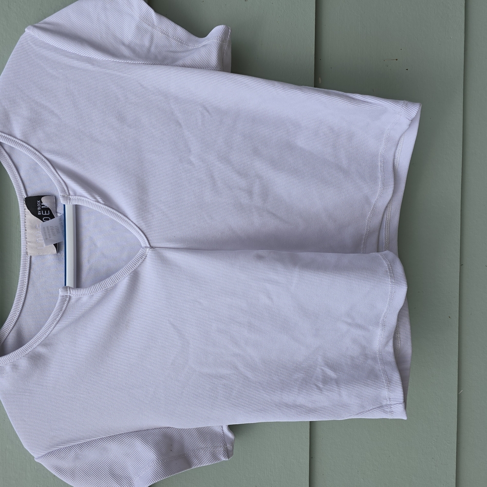 White Crop Top